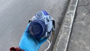 電動アシスト付きの高性能粉塵マスク