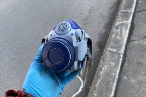 電動アシスト付きの高性能粉塵マスク