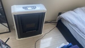 移設前のストーブの様子