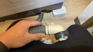 L型ジョイント部分の接続チェック