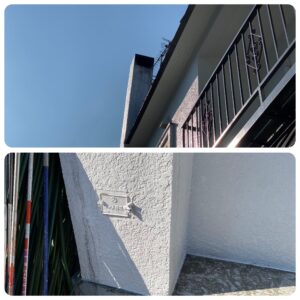 灰取り口からブラシを差し込んで掃除する