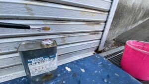 サビ抑制剤セプターの塗布