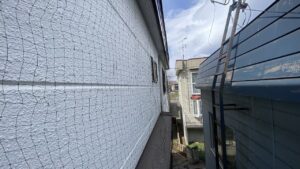 ネット施工後の全体像